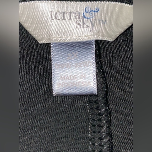 Terra &‎ Sky Knit Dress Fairy Grunge Women 2X Relaxed Fit Pullover Grannycore - Picture 3 of 7